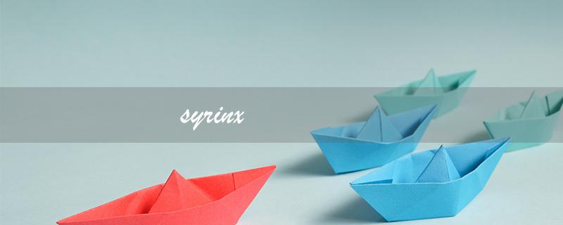 syrinx（syrinx牌子是什么）