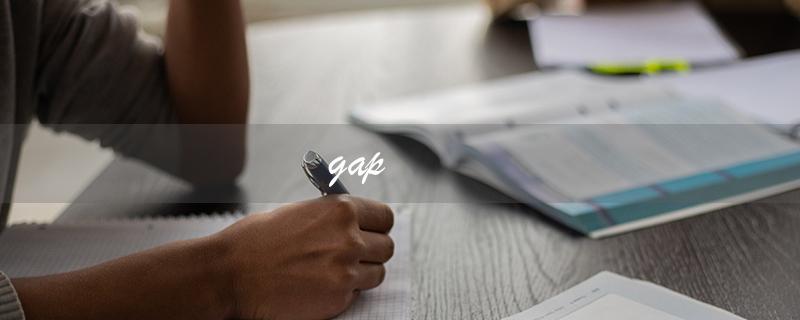 gap（什么是gap year）