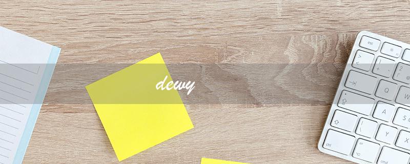dewy（dewy的意思是什么）